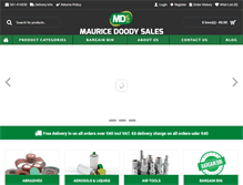 Tablet Screenshot of mauricedoodysales.com